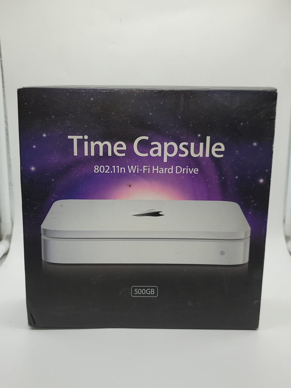 Apple Time Capsule 500GB Wi‑Fi Hard Drive - White/Silver